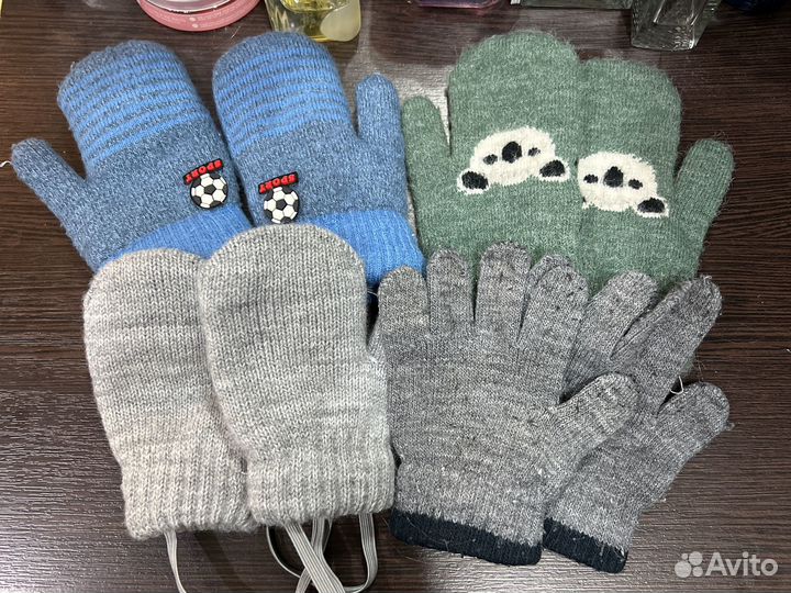 Варежки детские