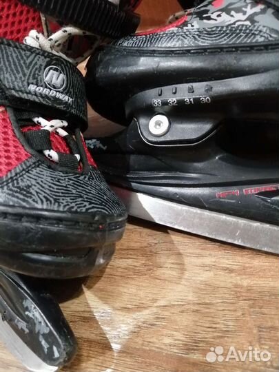 Коньки раздвижные 30 33