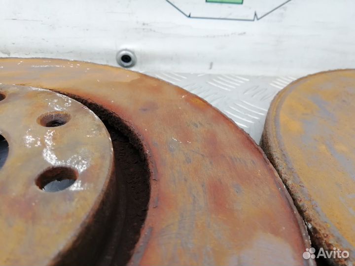 Диски тормозные передние Peugeot 307 2003г