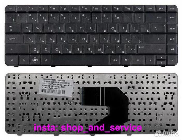 Клавиатура для ноутбука HP G4-1000, G6-1000, CQ43