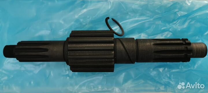 Вал вторичный кпп голый паз газ