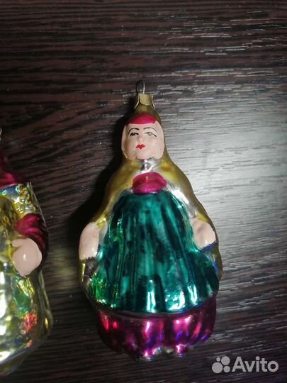 Елочные игрушки СССР 