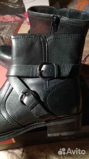 Pierre Cardin Полусапоги натуральная кожа 40