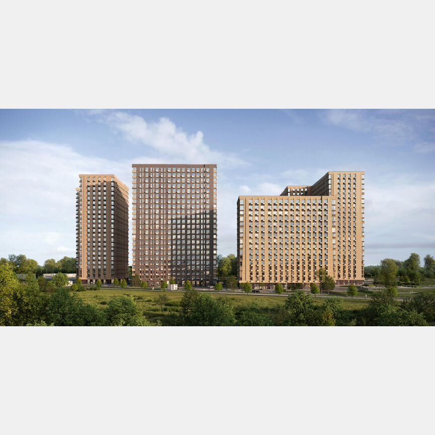 1-к. апартаменты, 48,5 м², 18/23 эт.