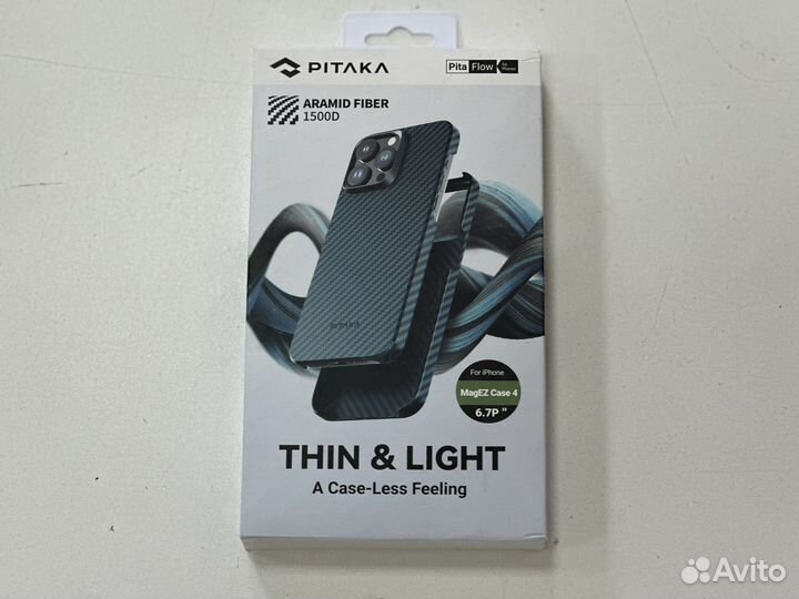 Чехлы pitaka iPhone 15 Pro/Pro Max оригинал