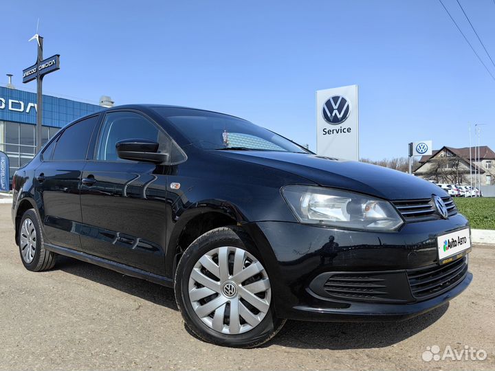 Volkswagen Polo 1.6 AT, 2013, 154 000 км
