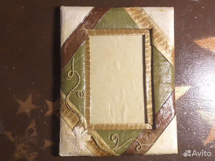 Фотоальбом и рамка ручной работы