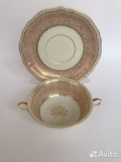 Старинная бульонная пара Розенталь