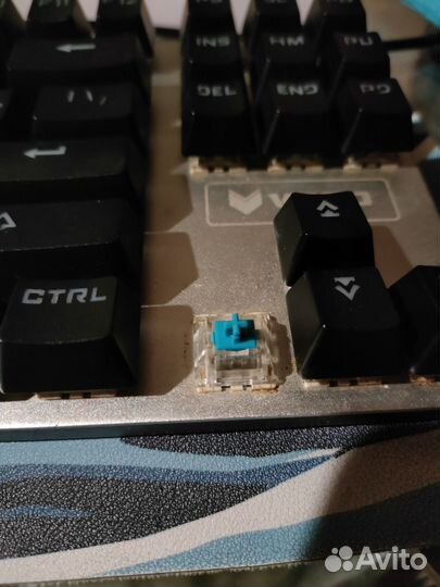 Механическая клавиатура rapoo vpro синие свитчи