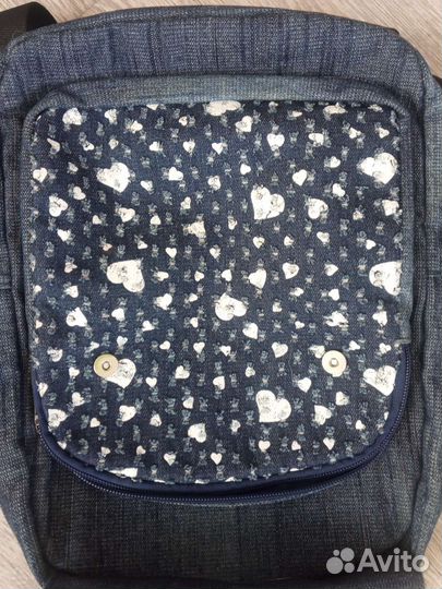 Рюкзак джинсовый