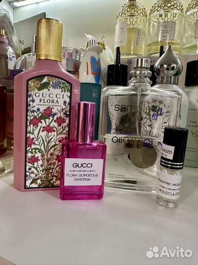 Gucci flora Memo Montale распив