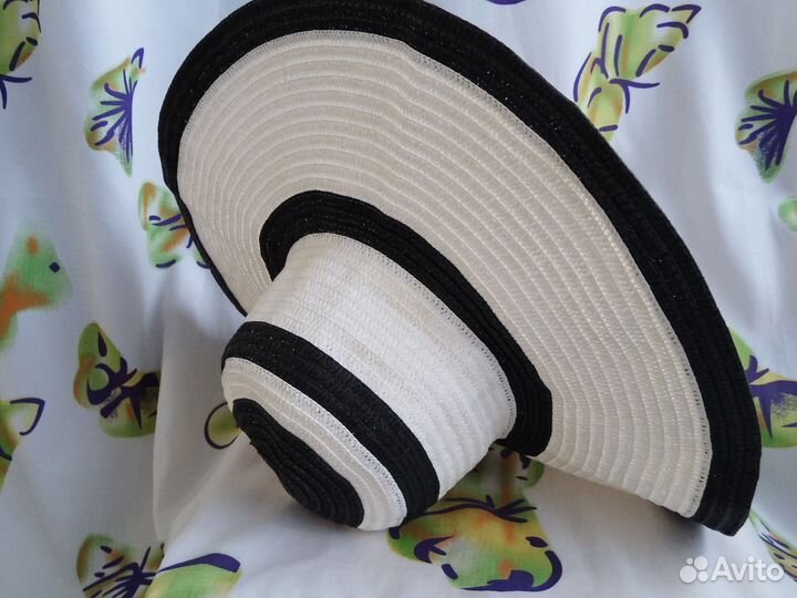 Шляпа женская летняя с большими полями