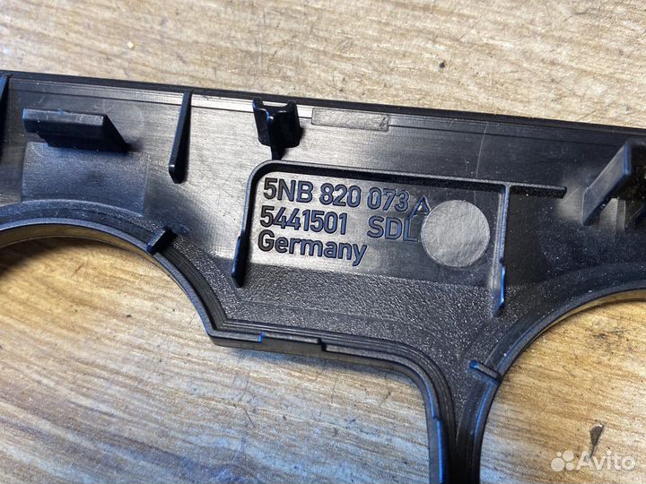 Volkswagen tiguan 2 рамка климат контроля