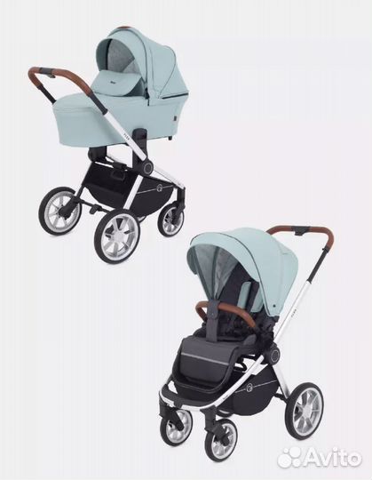 Коляска 2 В 1 rant flex 2022 ocean green