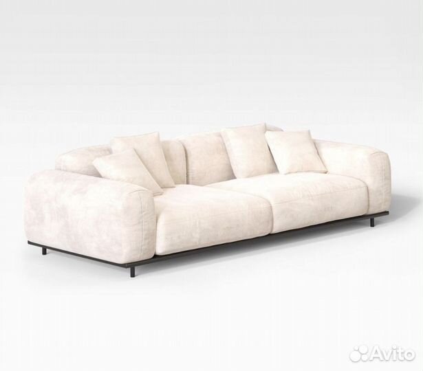 Двойной прямой модульный диван Soprano