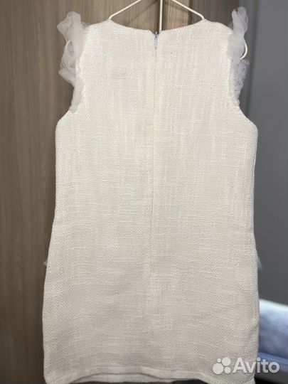 Платье твидовое 128/134