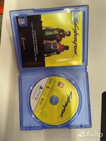 Cyberpunk 2077 ps5 диск