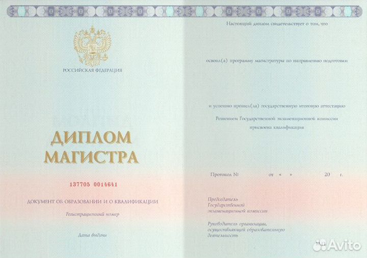 Магистратура дистанционно. Диплом гос. образца