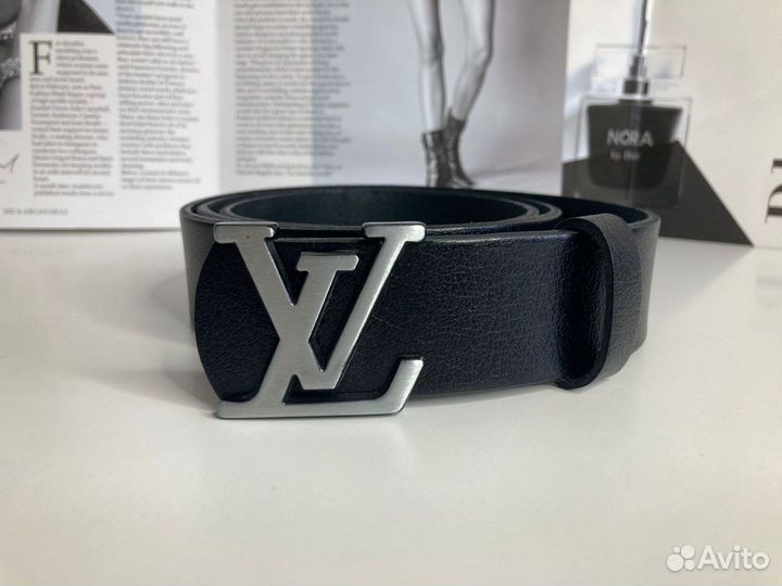 Ремень кожаный Louis Vuitton (Арт.18459)