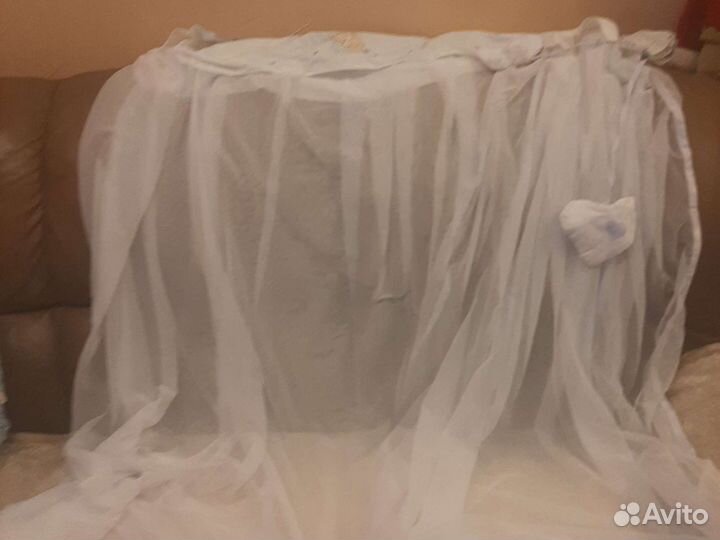 Балдахин в детскую кроватку