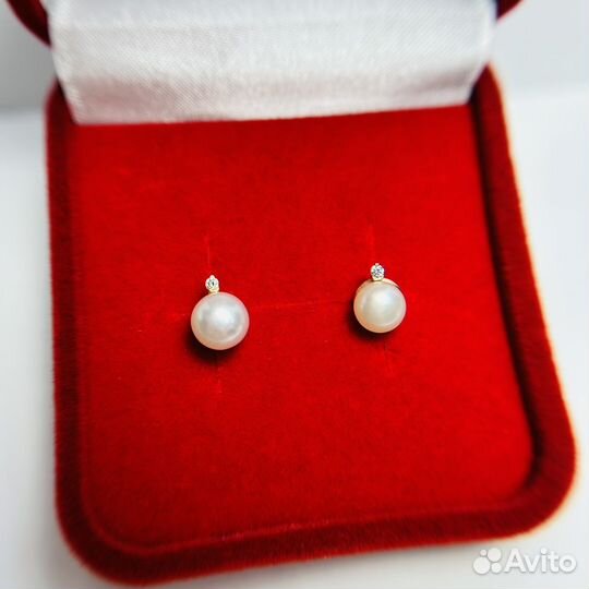 Золотые серьги