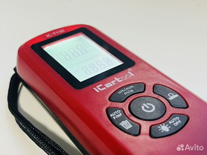 Толщиномер iCarTool Fe/NFe IC-T150