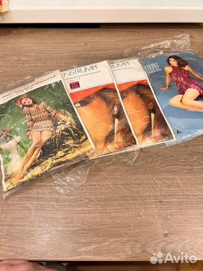 Чулки 80х годов Франция и Германия