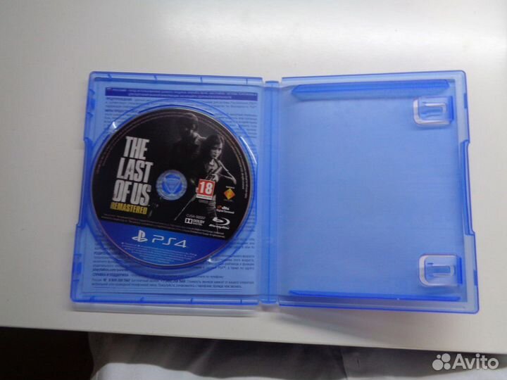 The last of us ps4 диск