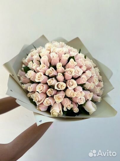 Букет 101, 51 роза