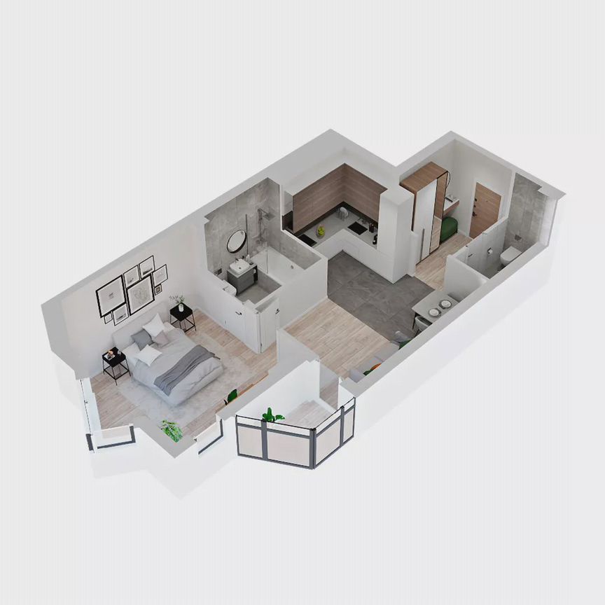 1-к. квартира, 37 м², 14/19 эт.