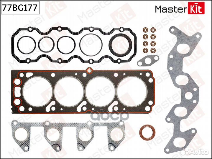 Комплект прокладок ГБЦ opel 18NV 77BG177 MasterKit
