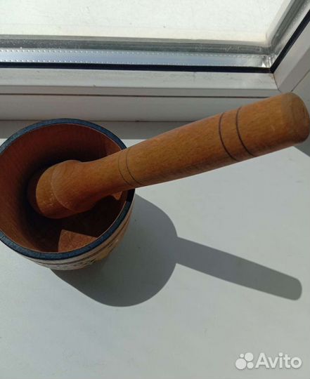 Ступа с толкушкой деревянные Вологда средняя