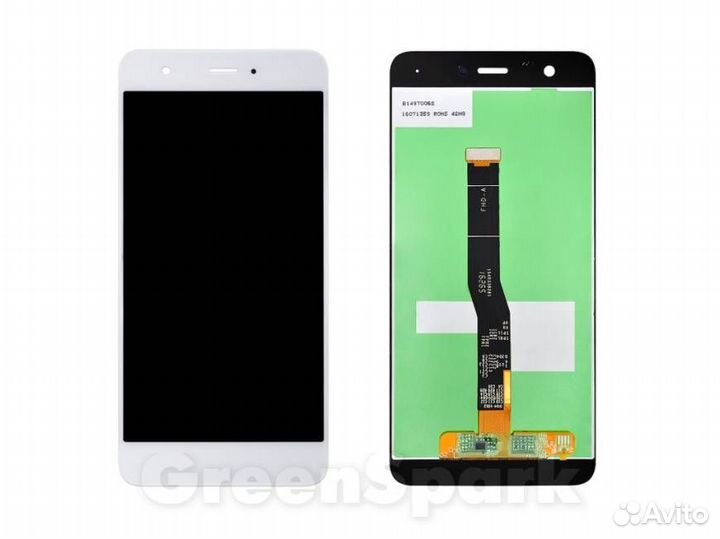 Дисплей для Huawei Nova 5 CAN-L01\L11 +тач белый