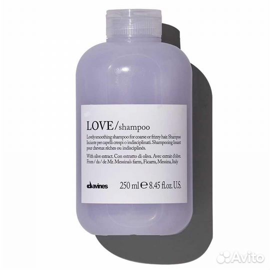 Davines шампунь для разглаживания love