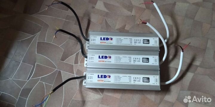 Блок питания LED драйвер 12 Вольт 100 Ватт