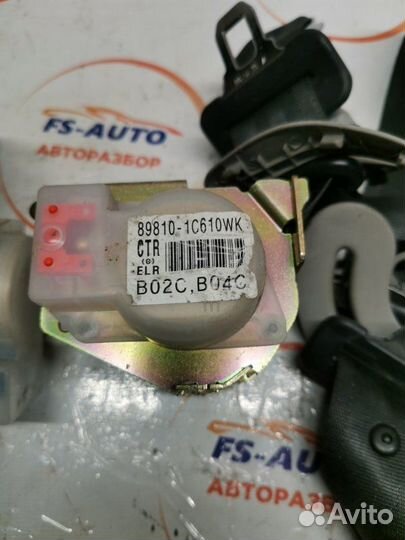 Ремень безопасности задний Hyundai Getz 1.4 G4EE