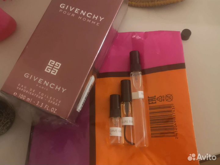 Популярный мужской парфюм на разлив, распив духов