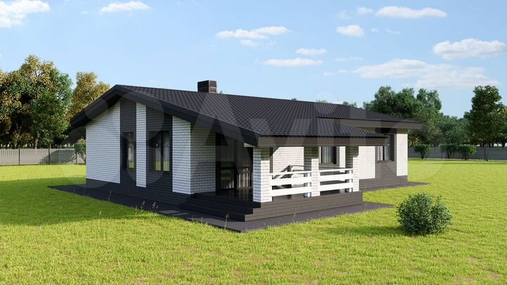 Коттедж 103 м² на участке 9,3 сот.