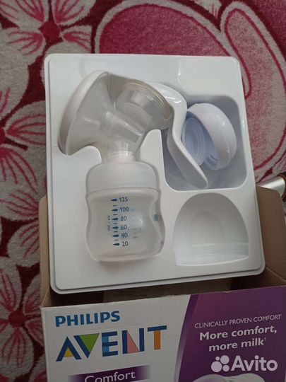 Молокоотсос avent ручной новый