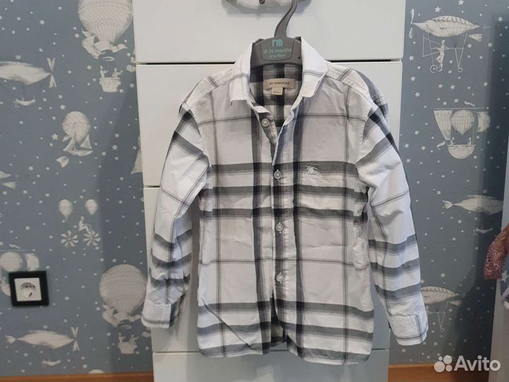 Рубашки для мальчика 3-4 года