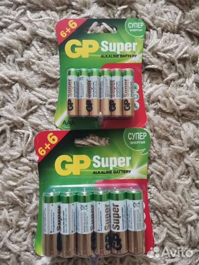 Батарейки аа/ааа