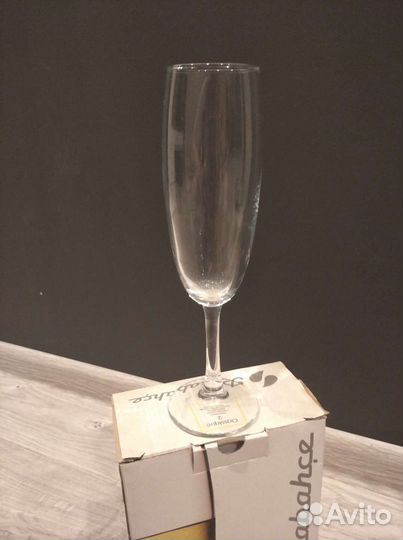 Фужер/ бокал для шампанского, 2 набора по 2шт