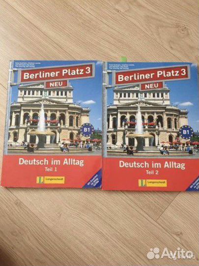 Книга и рабочая тетрадь Berliner Platz 3