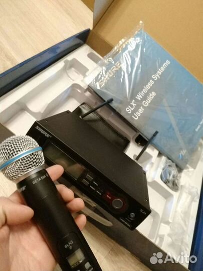 Радиомикрофоны Shure SLX 24,G-Mark, qlxd4