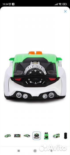 Машина Road Rippers Maximum Boost Зелёная 20052