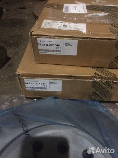 Тормозные диски BMW M5 e34 Final Edition