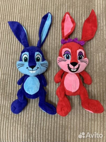 Заяц зайчики мягкая игрушка