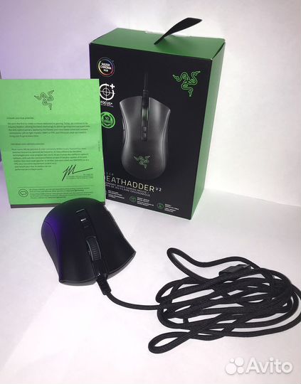 Игровая мышь razer deathadder v2