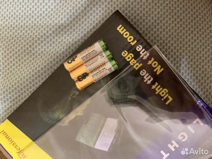 Светодиодная подсветка для книг