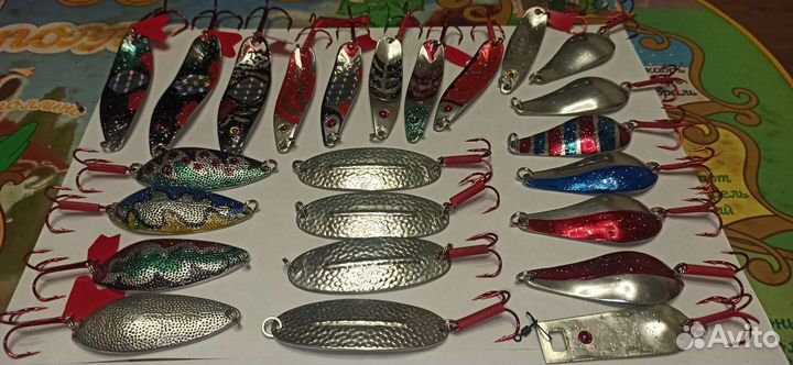 Блесна колебалки известных брендов